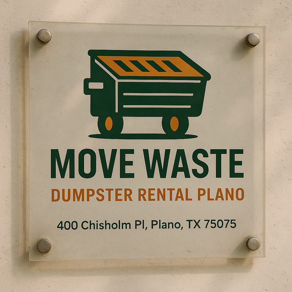 Move Waste Dumpster Rental Plano Office